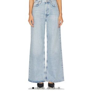 Agolde Dame Blue High Rise Jeans